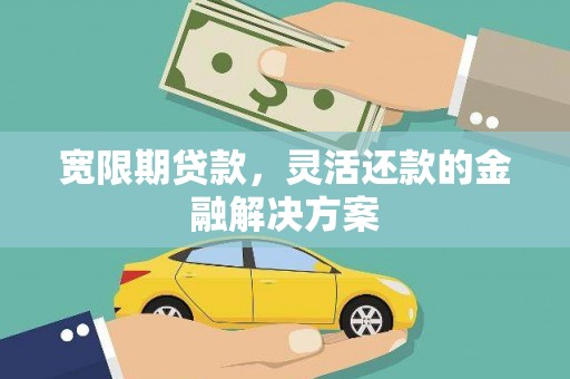 罗江宽限期贷款，灵活还款的金融解决方案