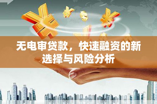罗江无电审贷款，快速融资的新选择与风险分析