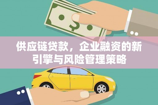 罗江供应链贷款，企业融资的新引擎与风险管理策略