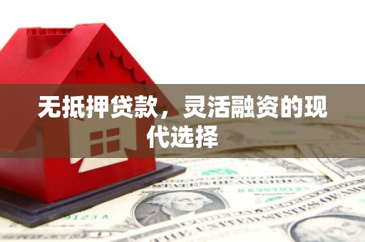 罗江无抵押贷款，灵活融资的现代选择
