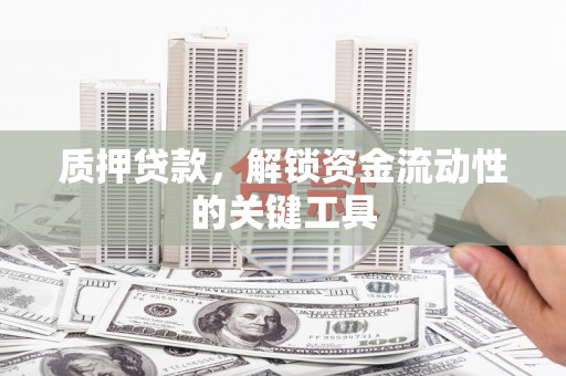 罗江质押贷款，解锁资金流动性的关键工具