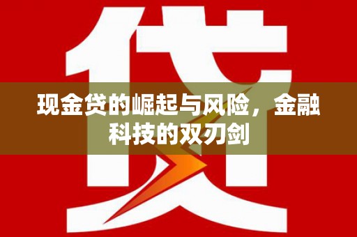 罗江现金贷的崛起与风险，金融科技的双刃剑