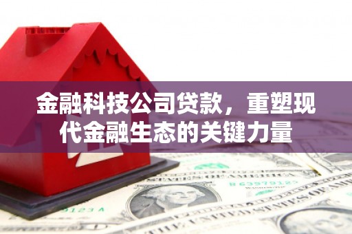 罗江金融科技公司贷款，重塑现代金融生态的关键力量