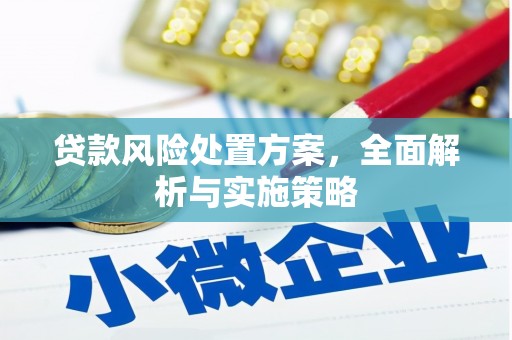 罗江贷款风险处置方案，全面解析与实施策略